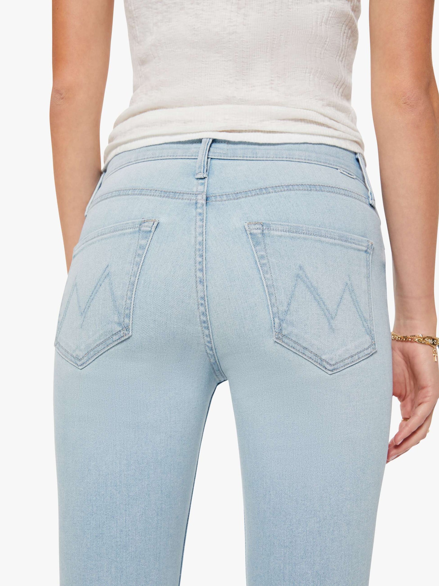 The Mid Rise Dazzler Crop - Pretty Please