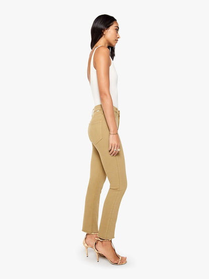 The Mid Rise Dazzler Ankle Fray - Prairie Sand