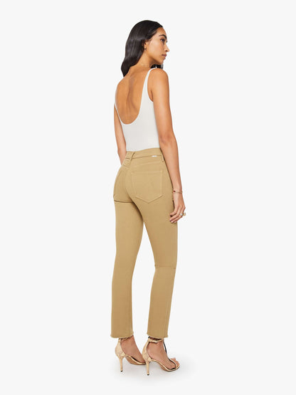 The Mid Rise Dazzler Ankle Fray - Prairie Sand
