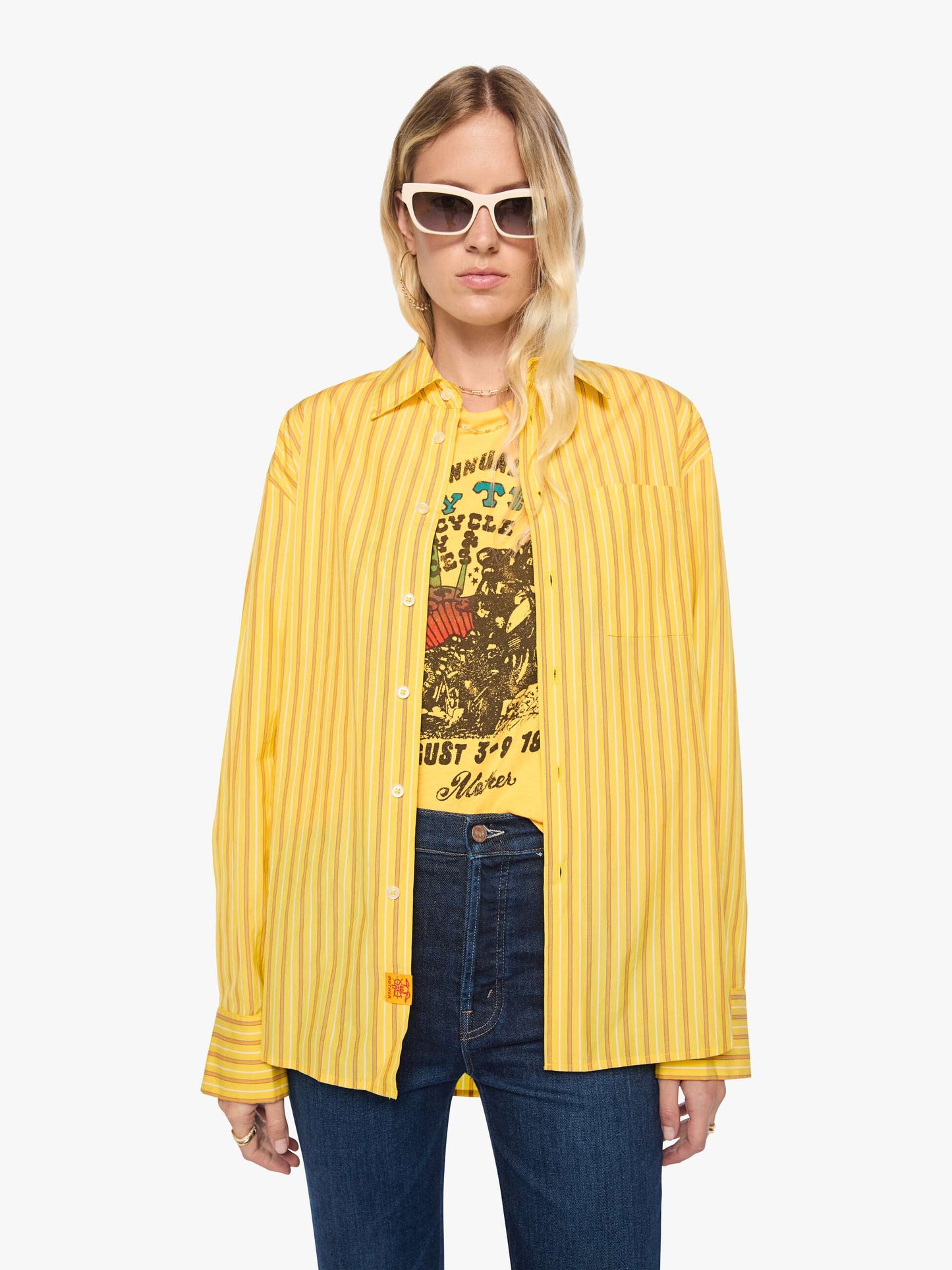 The Roomie Frenchie - Yellow Stripe