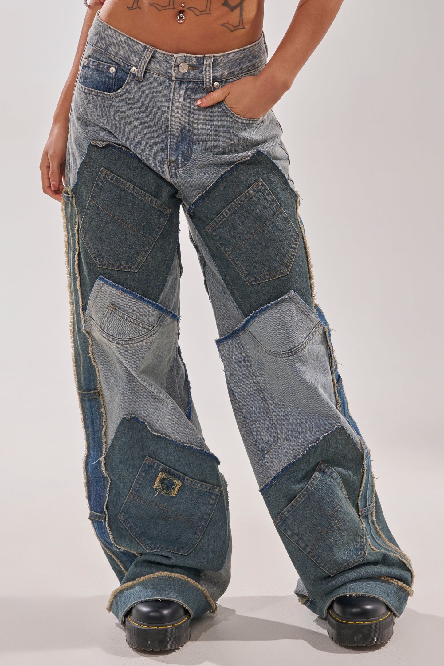 ALL THAT WIDE LEG DENIM JEANS