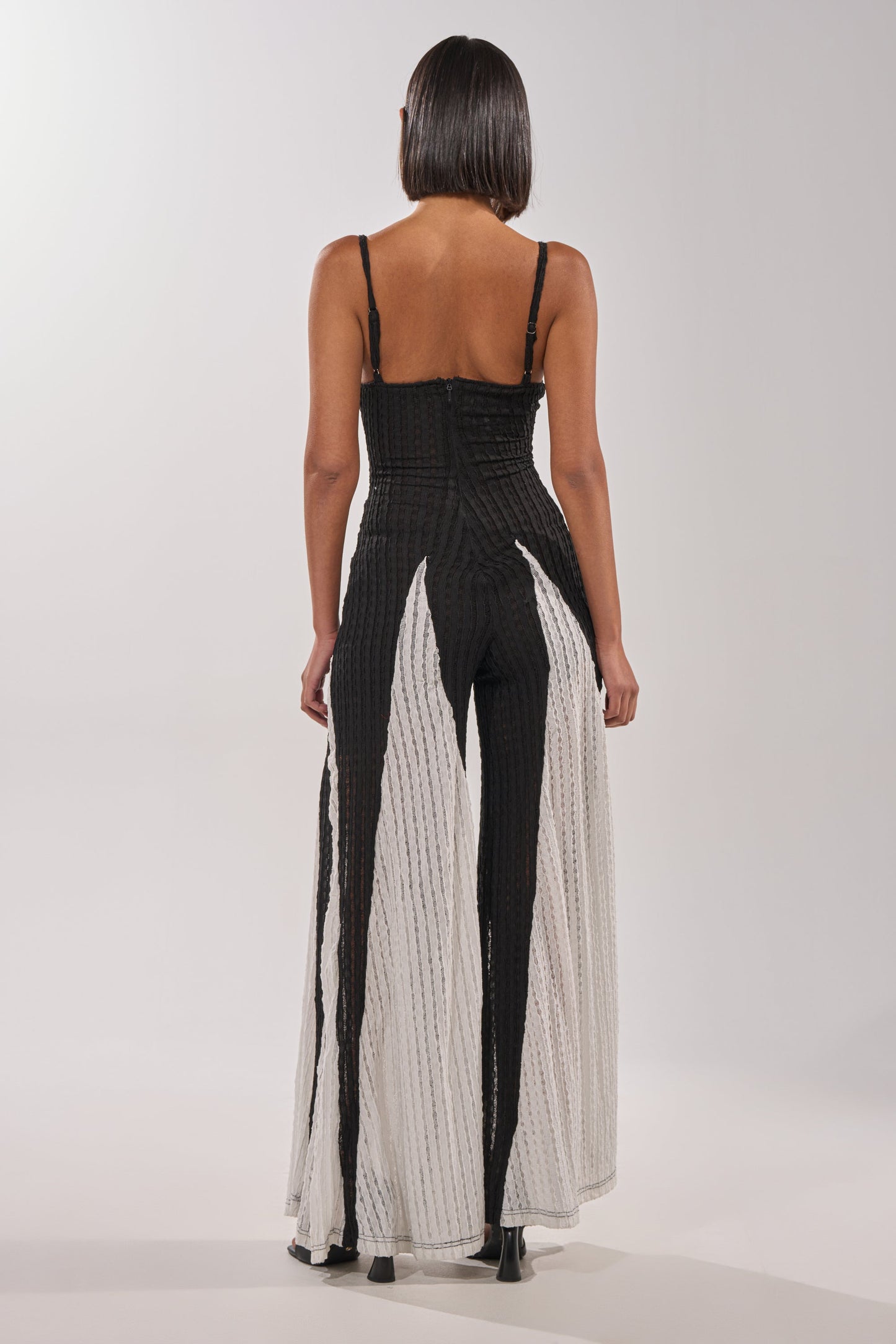 ALL DAY EVERYDAY COLOR BLOCK WOVEN JUMPSUIT