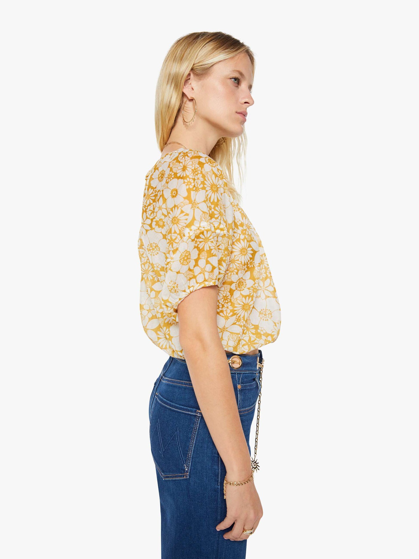 The Party In The Back Shirt - Floral Notes