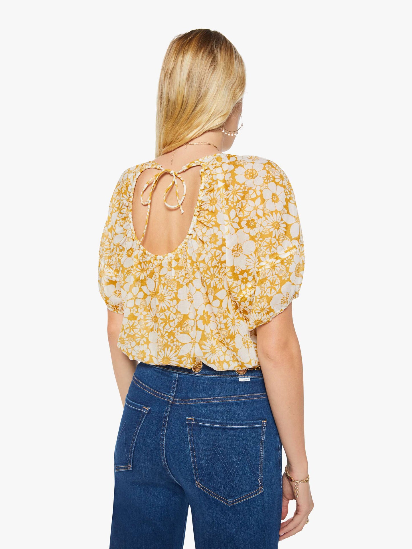 The Party In The Back Shirt - Floral Notes