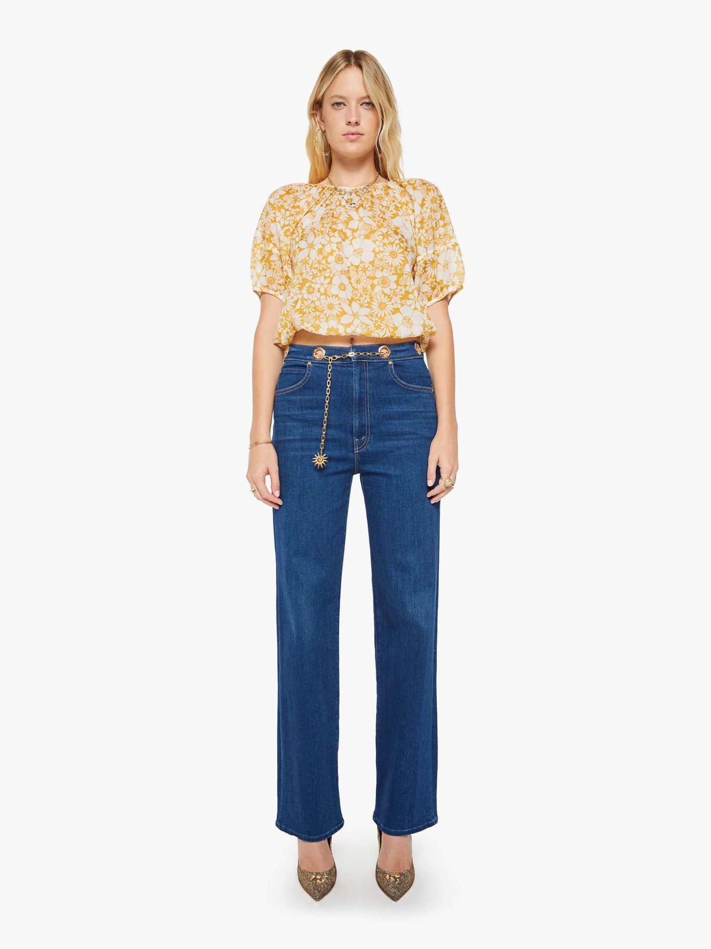 The Party In The Back Shirt - Floral Notes