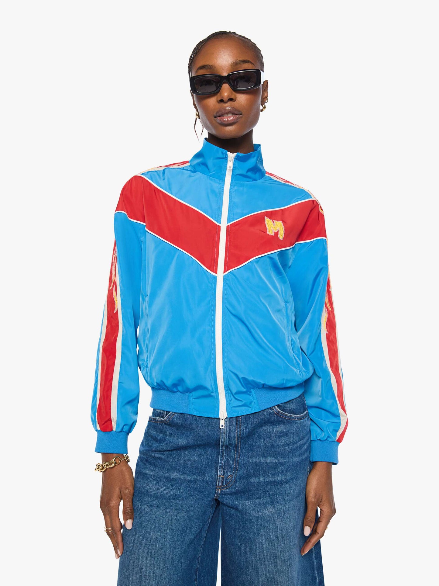 The Glossy Letterman Jacket - Lightning Speed