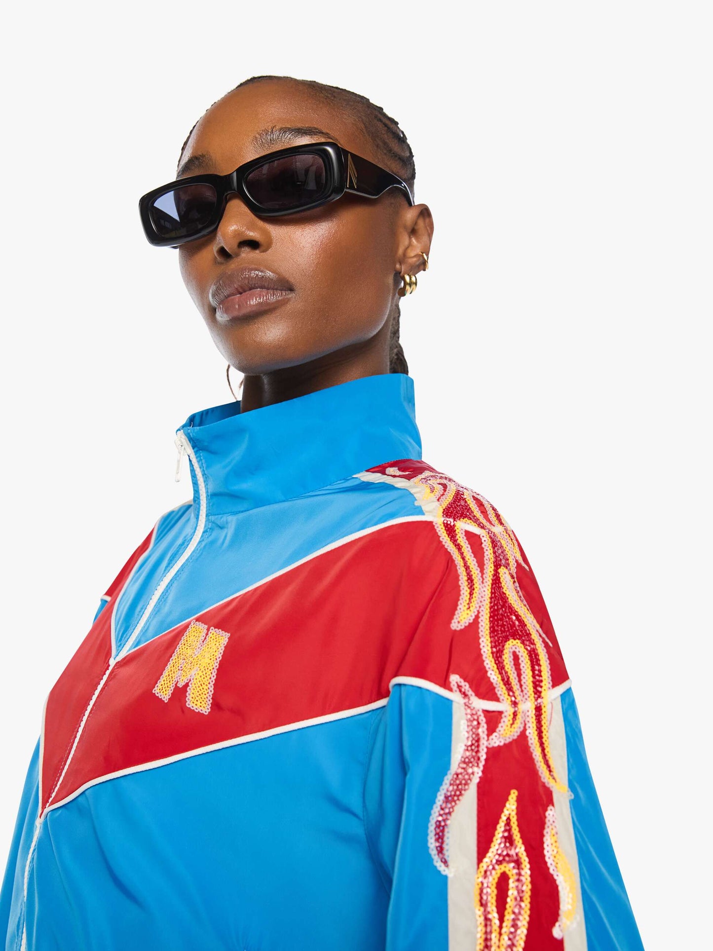 The Glossy Letterman Jacket - Lightning Speed
