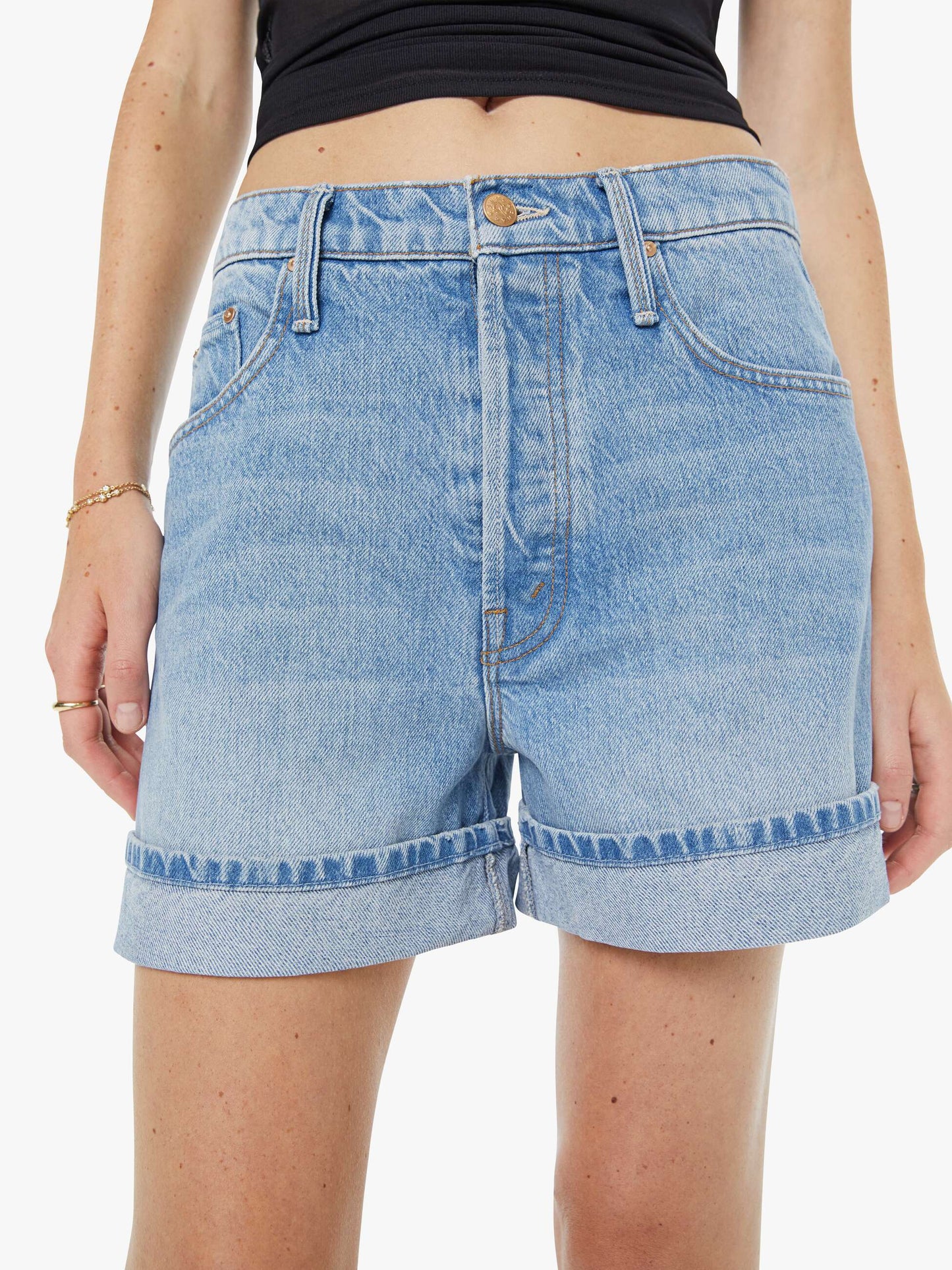 SNACKS! The Culotte Cuffed Short - BYOB