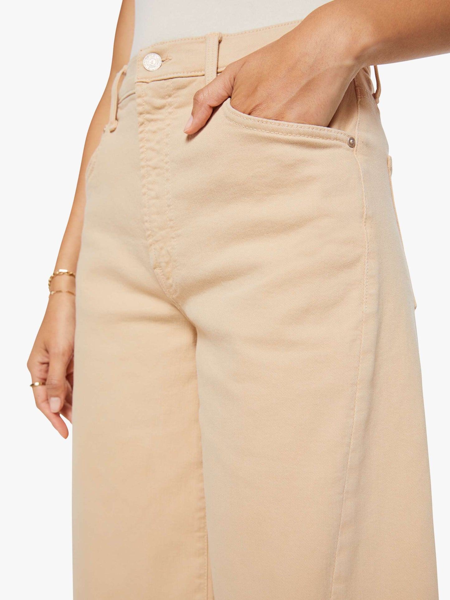 The Whole Lot Twist Zip - Almond Buff