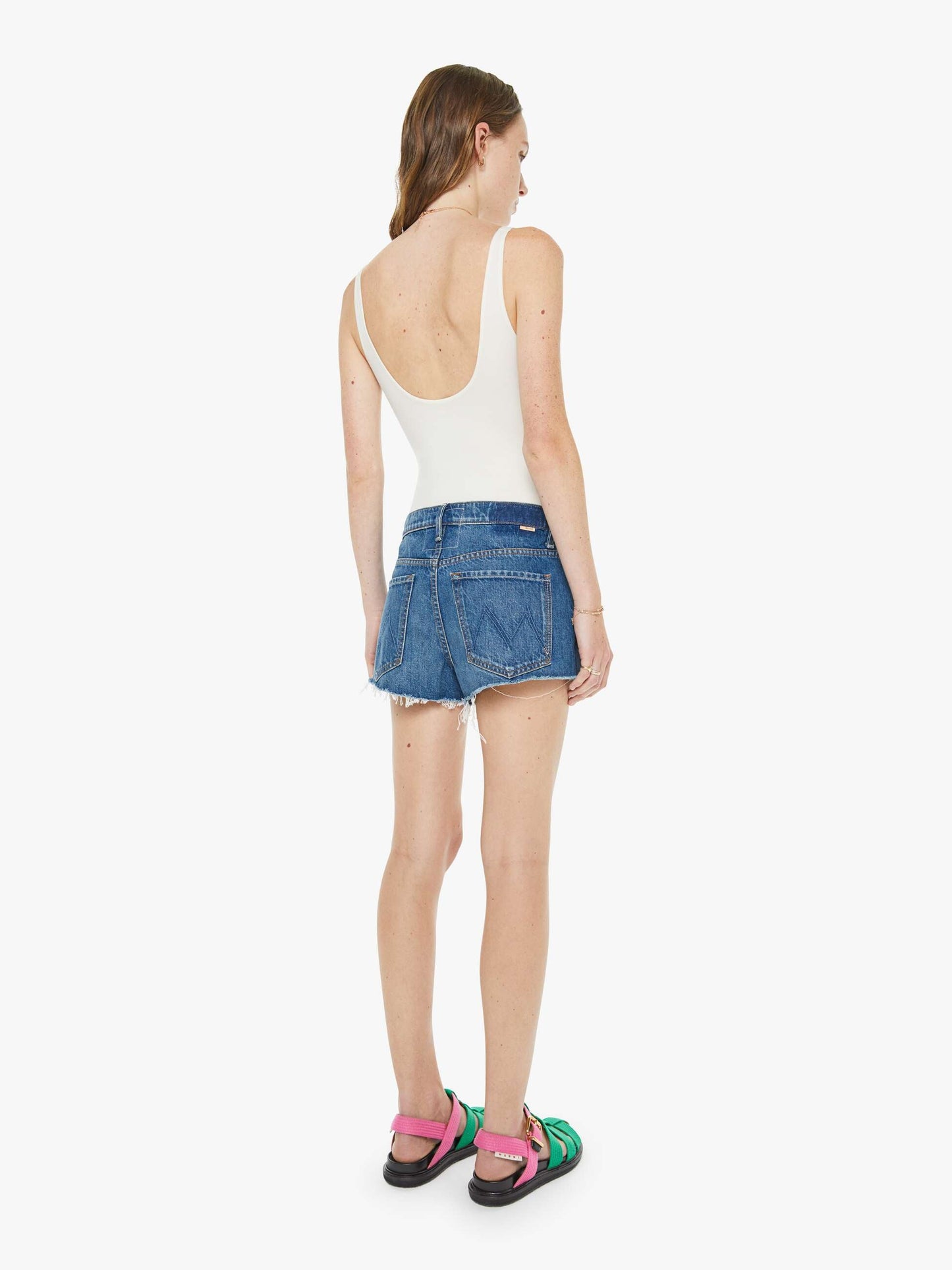 The Dodger Short Short Fray - Green Thumb