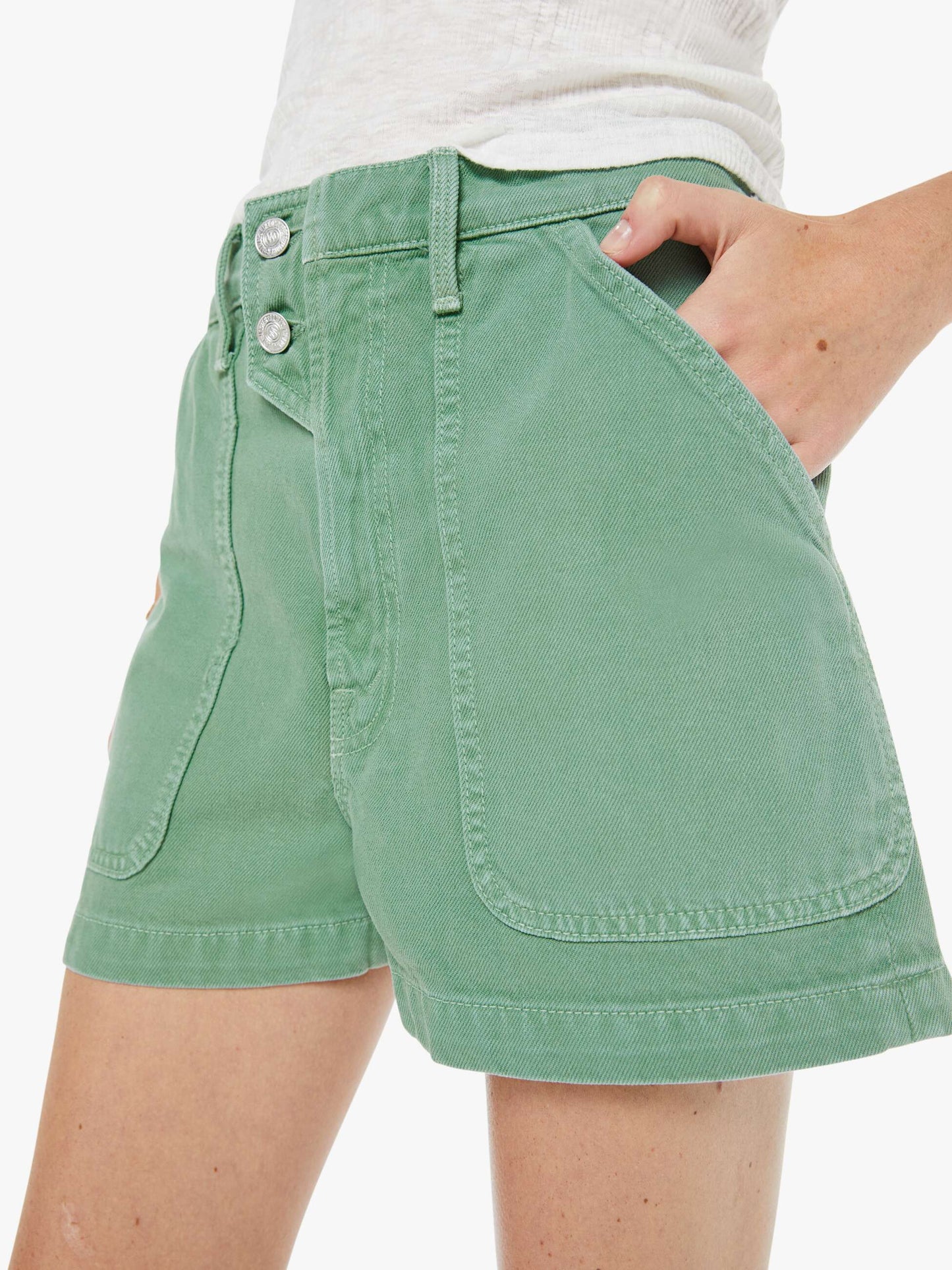 The Detour Short - Creme De Menthe