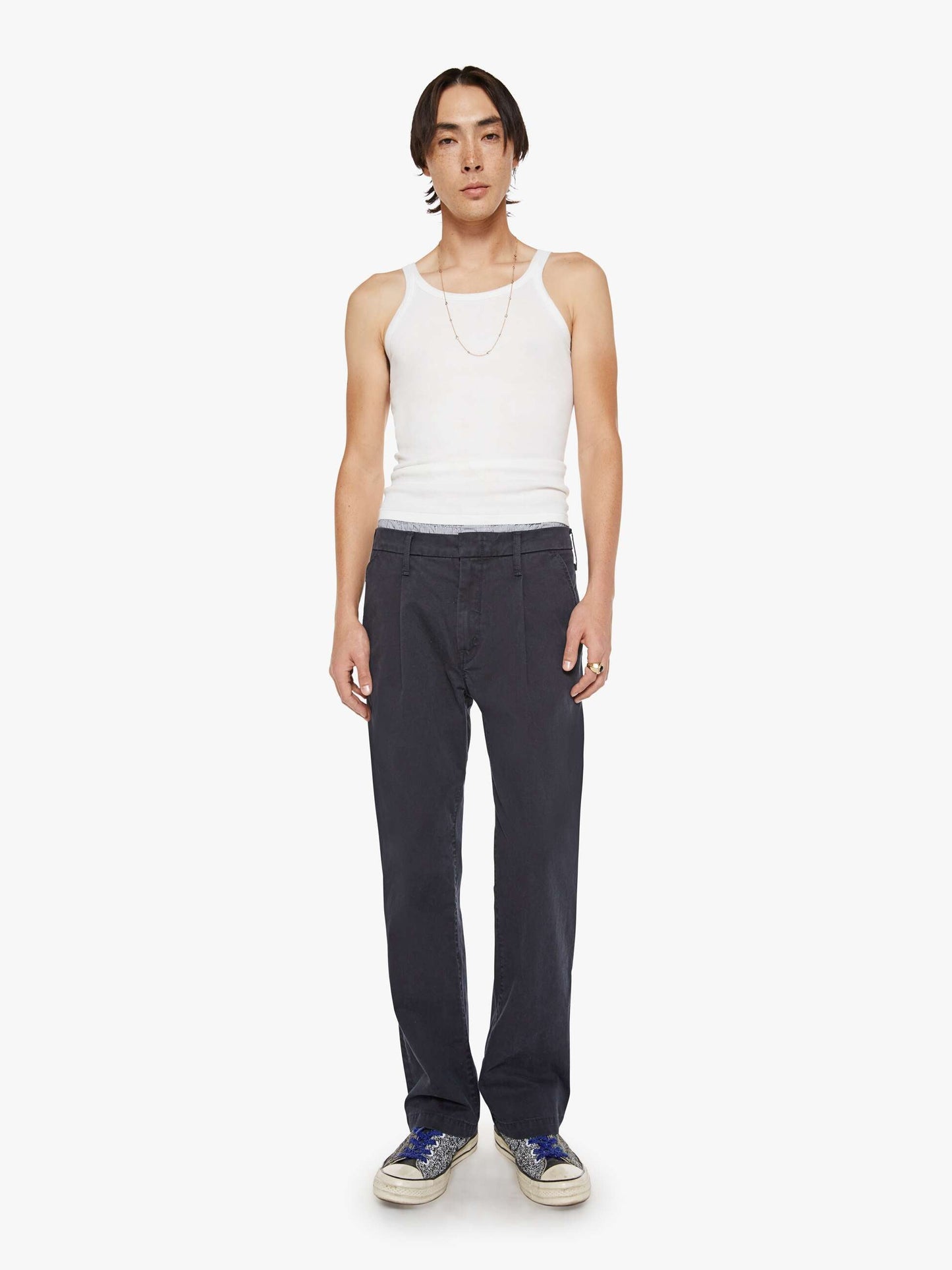The Pleated Big Shot Prep - Navy