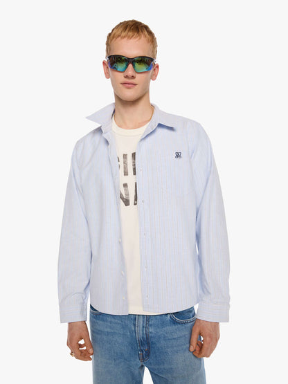 The Back To Square One - Light Blue Stripe