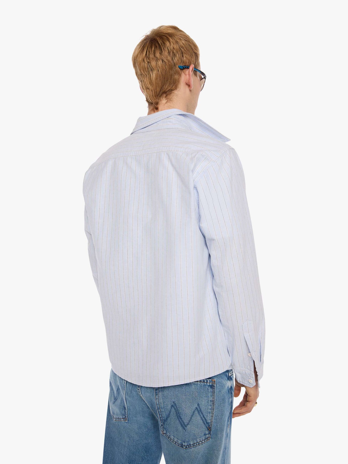 The Back To Square One - Light Blue Stripe