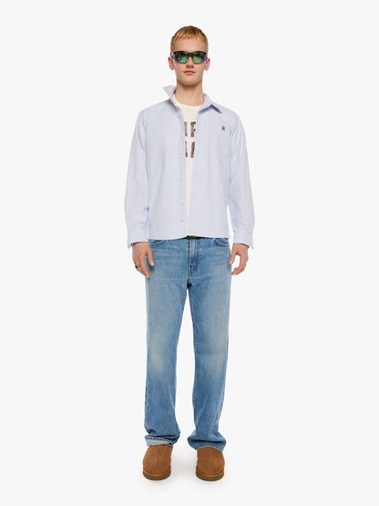 The Back To Square One - Light Blue Stripe