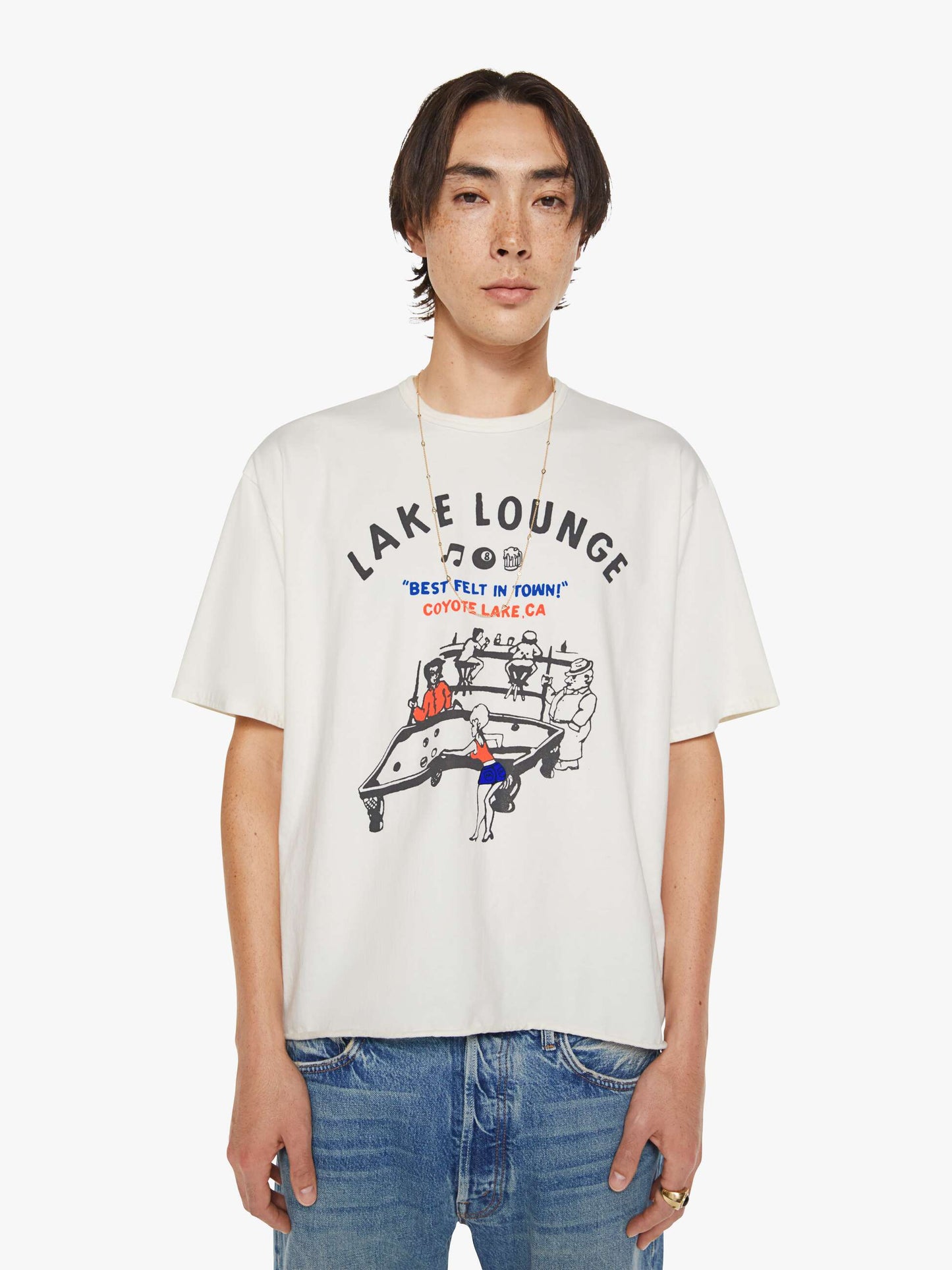 The Cut Off Coops Tee - Lake Lounge