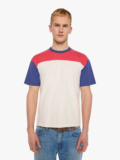 The Blockdown - Fluff Tomato Red N Estate Blue