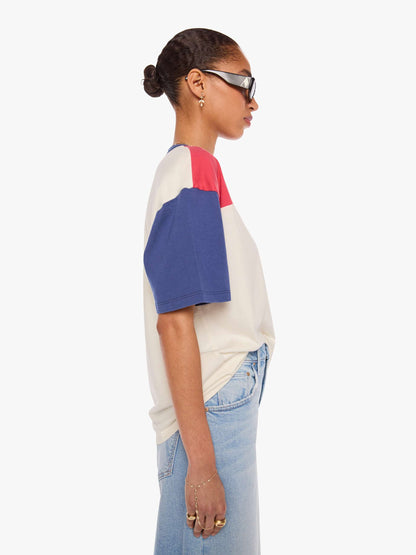 The Blockdown - Fluff Tomato Red N Estate Blue