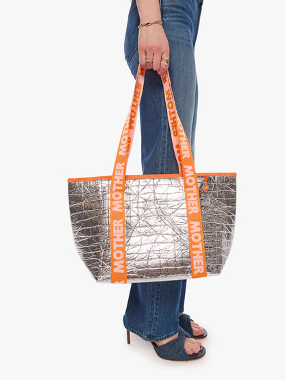 Thermal Tote Bag - Metallic And Orange