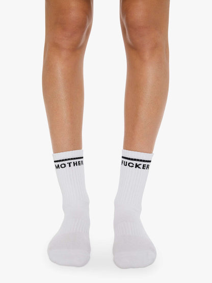 The MF Pilates Sock - White