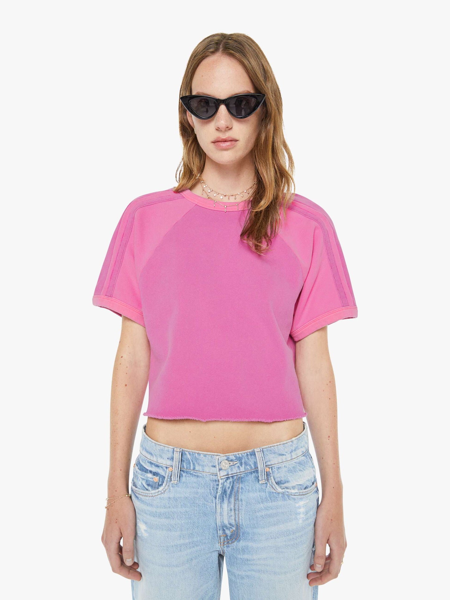 The Half Cut Square - Rose Violet