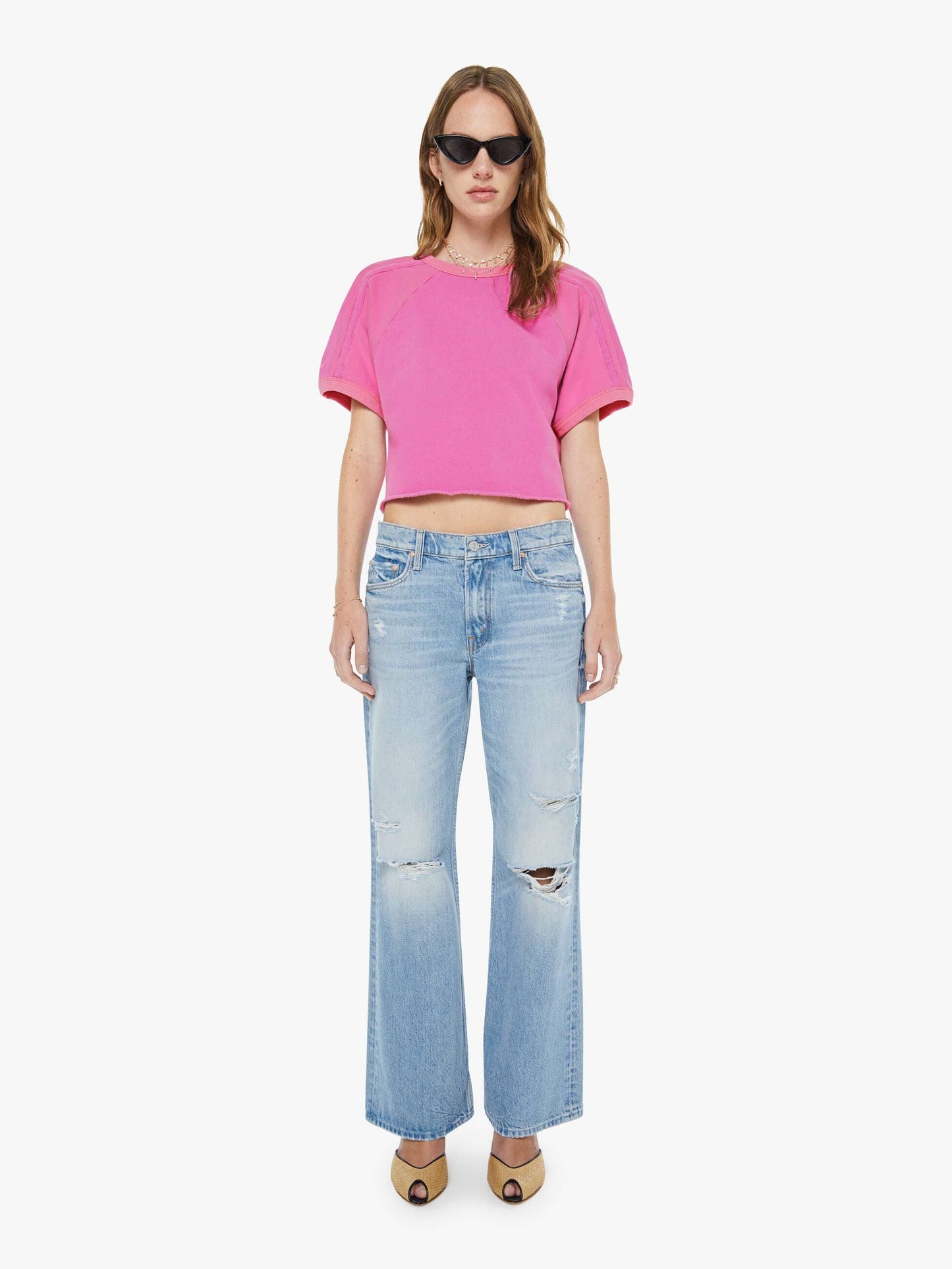 The Half Cut Square - Rose Violet