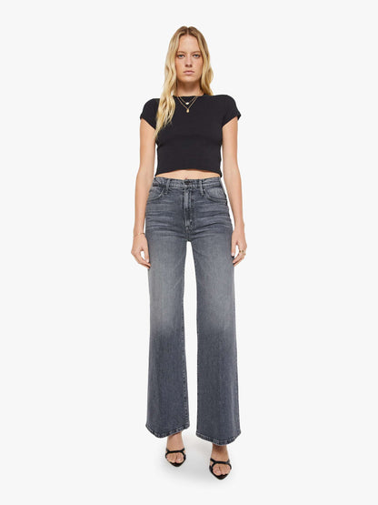 The Itty Bitty Ringer Crop - Black