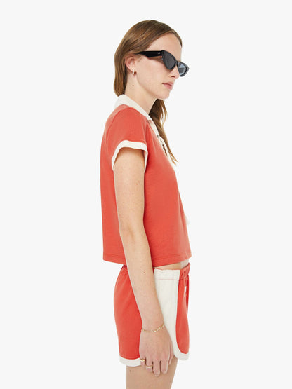 The Lace Up Match - Fiery Red