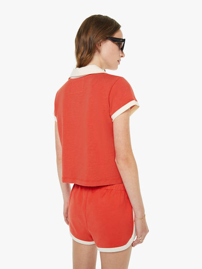 The Lace Up Match - Fiery Red