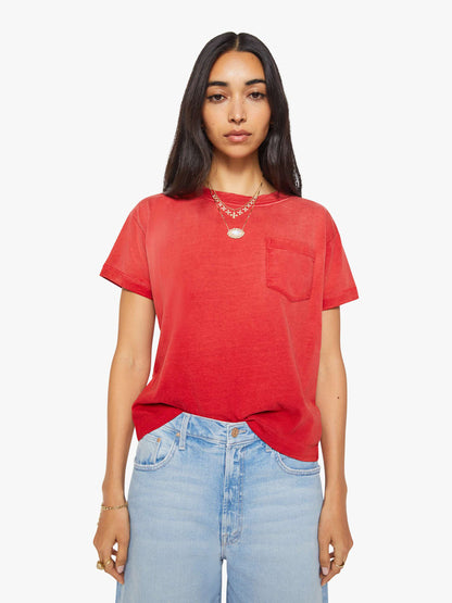 The Cuffed Pocket Sinful - Tomato Red