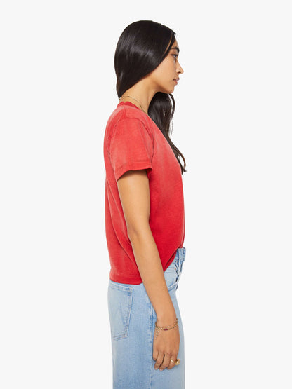 The Cuffed Pocket Sinful - Tomato Red