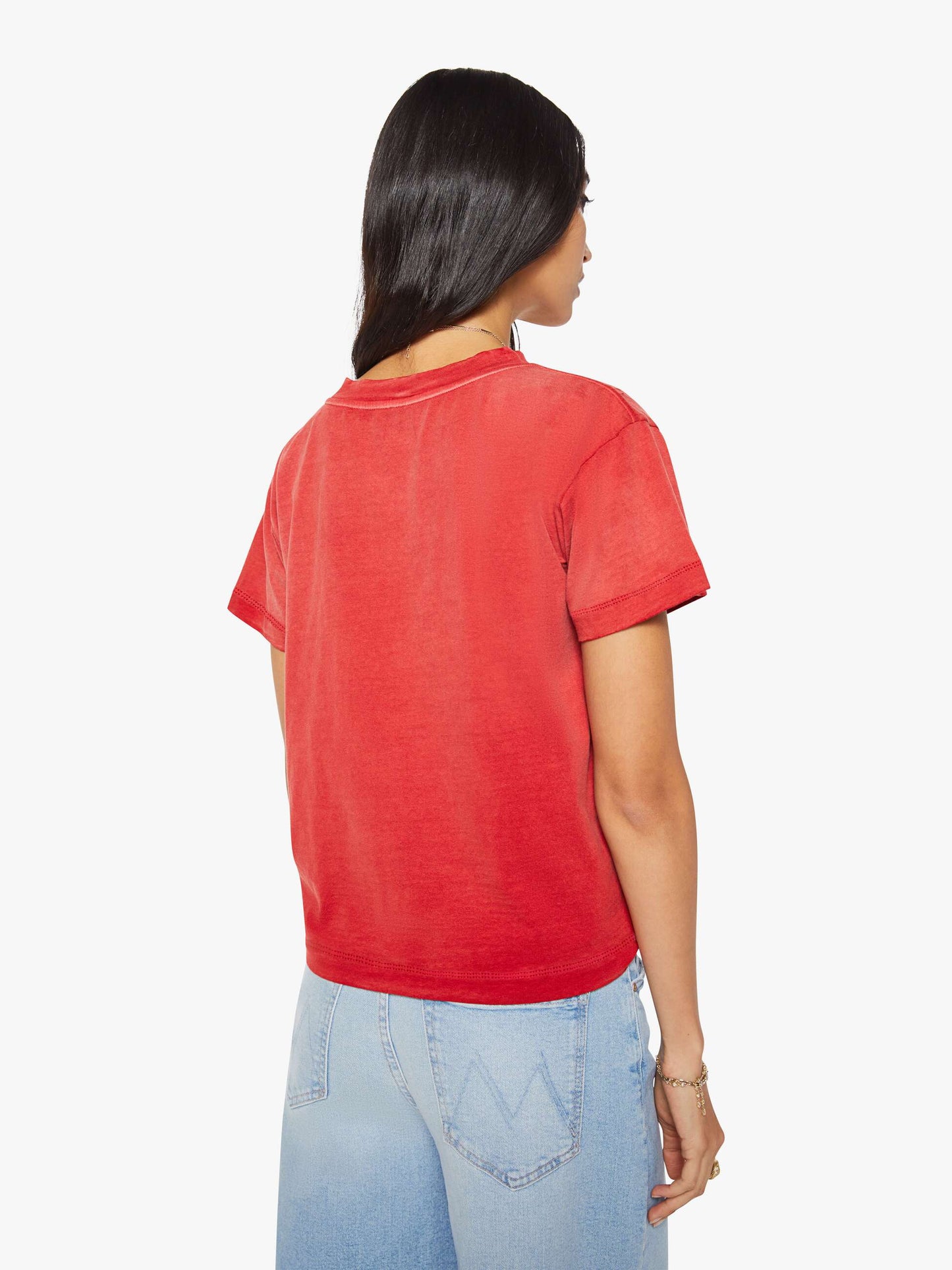 The Cuffed Pocket Sinful - Tomato Red