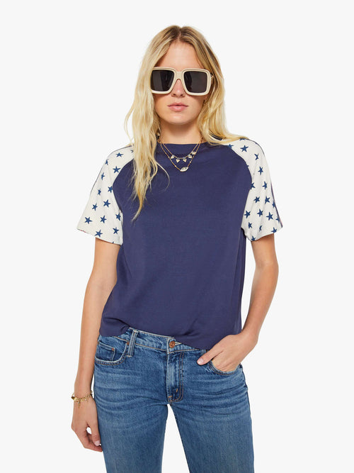 The S/S Concert Racer - Patriot Blue