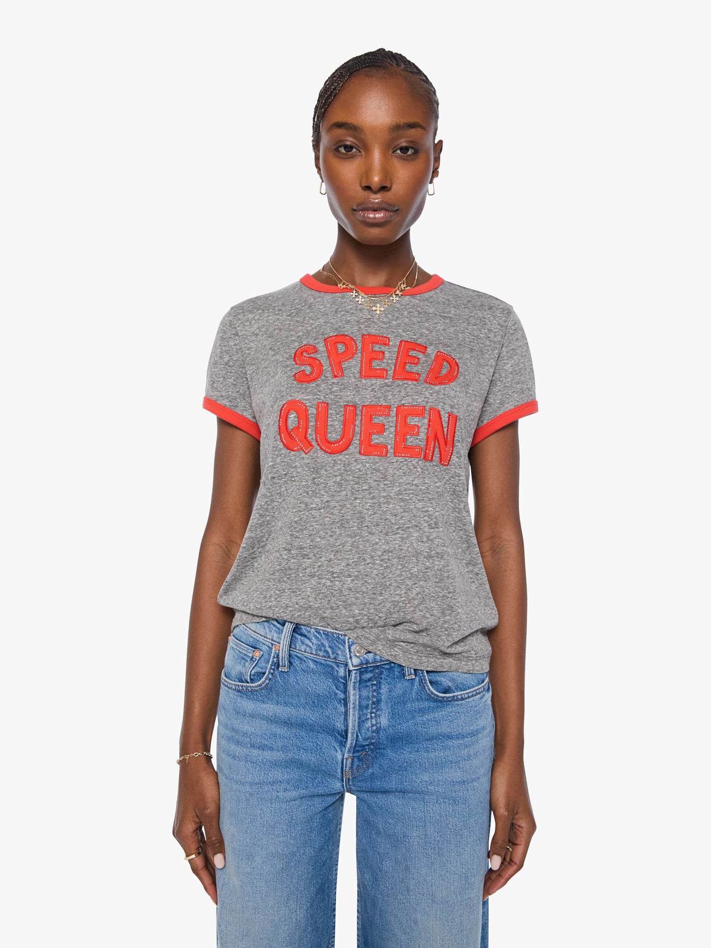 The Boxy Goodie Goodie Ringer - Speed Queen