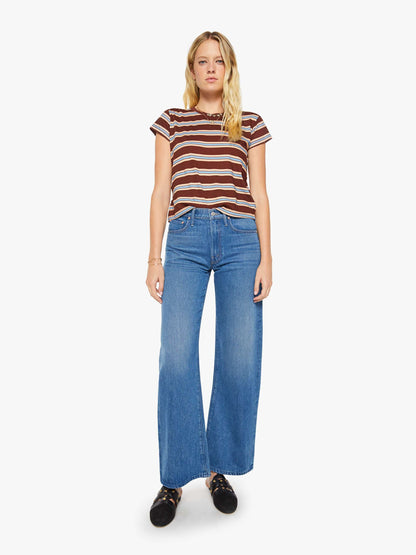 The Boxy Goodie Goodie - Rum Rasin Stripe