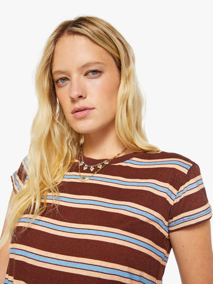 The Boxy Goodie Goodie - Rum Rasin Stripe