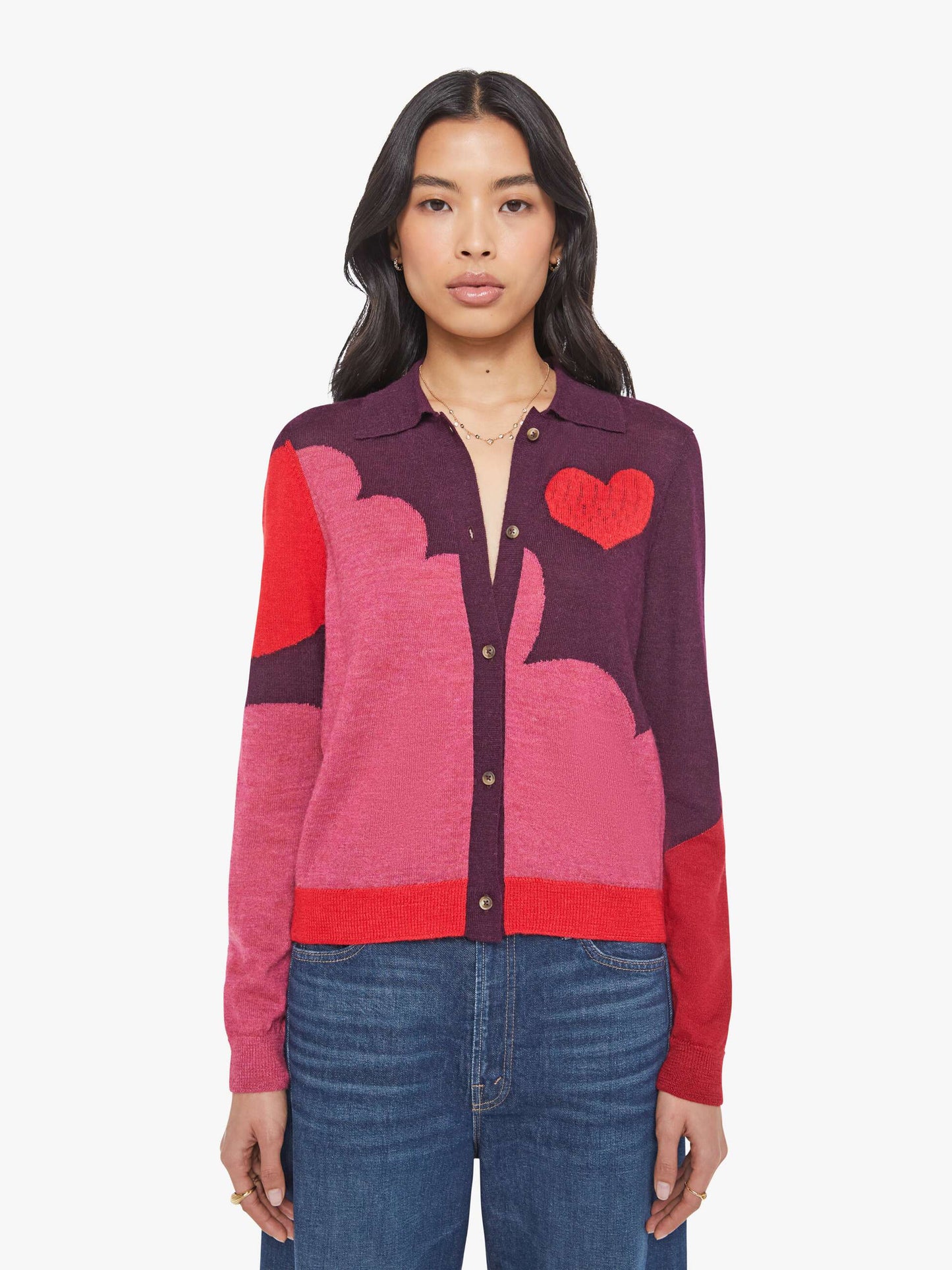 The Racquet Cardigan - Pop Art