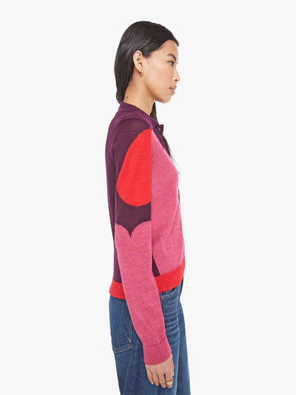 The Racquet Cardigan - Pop Art