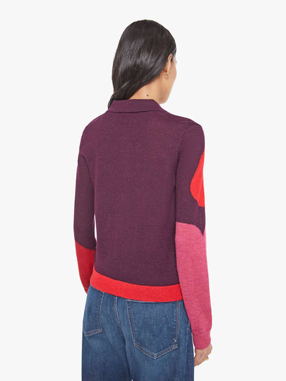 The Racquet Cardigan - Pop Art