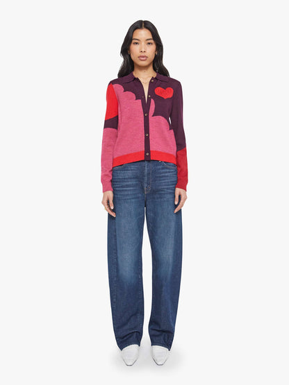 The Racquet Cardigan - Pop Art