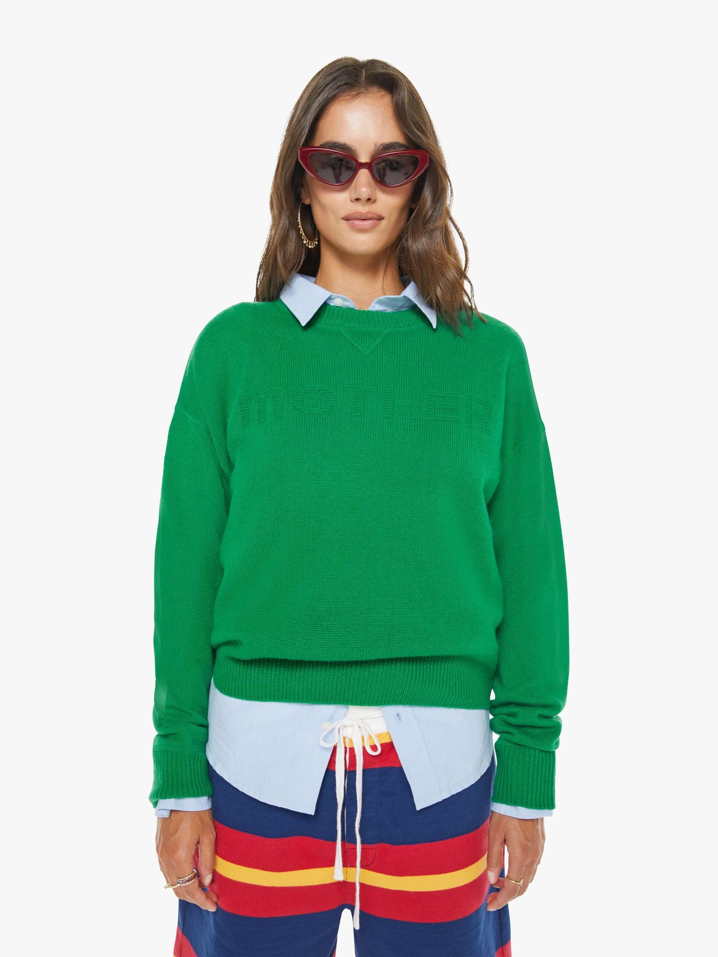 The Logo Jumper - Green