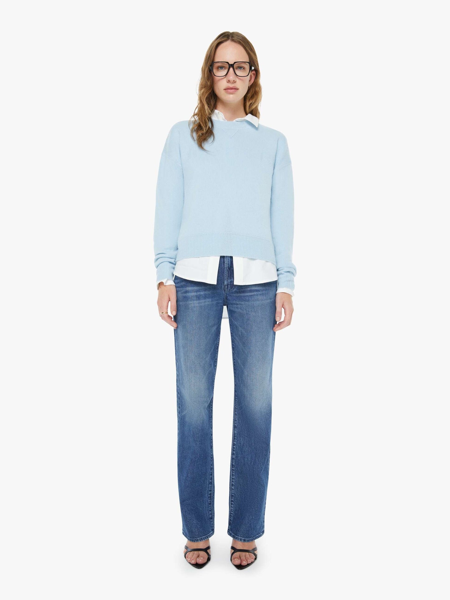 The Logo Jumper - Light Blue