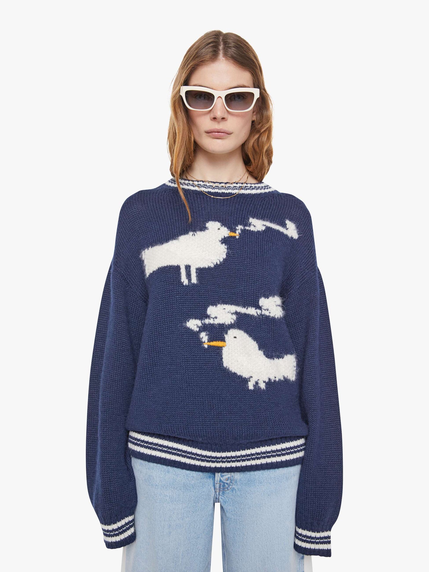 The Oversized Jumper - Stoned Birds