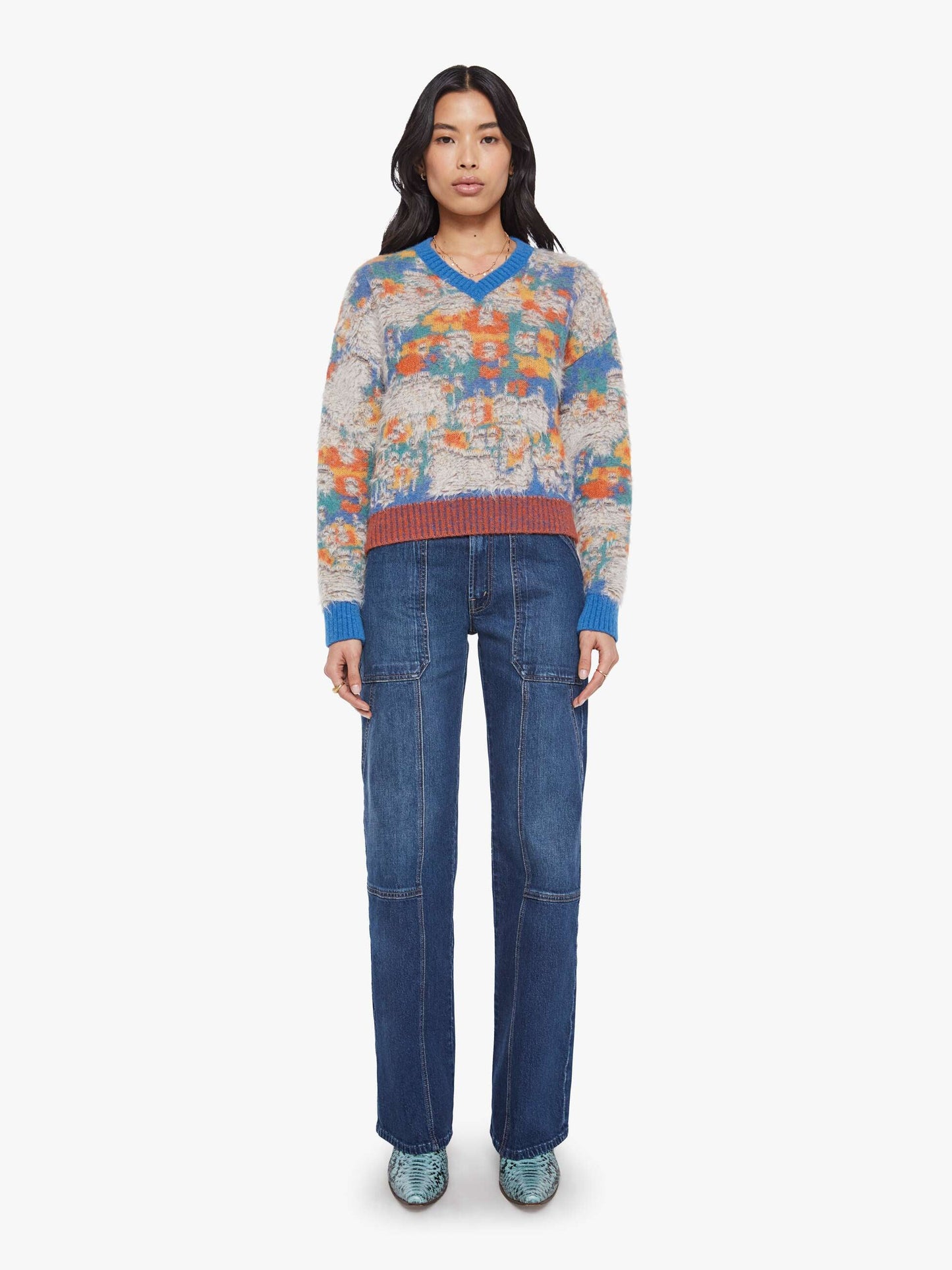 The Crop Varsity Jumper - Fixer Upper