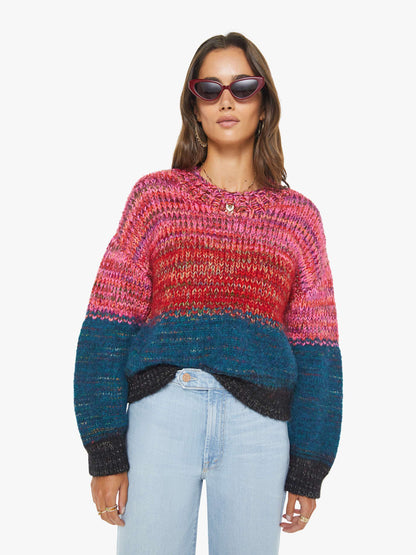 The Crop Pullover - Dusk To Dawn