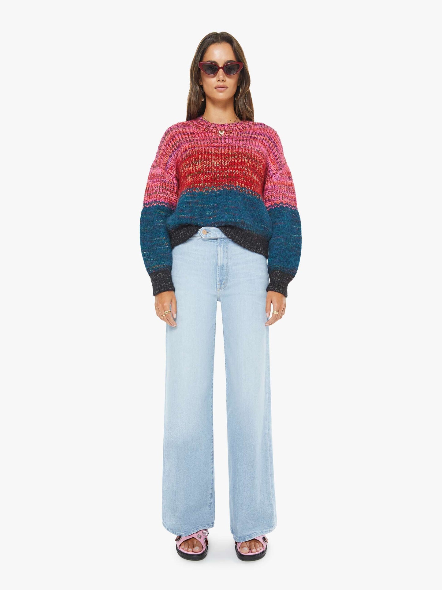 The Crop Pullover - Dusk To Dawn