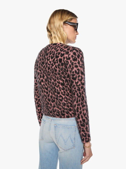 The Baby Peek-A-Boo Cardigan - Brushed Mohair