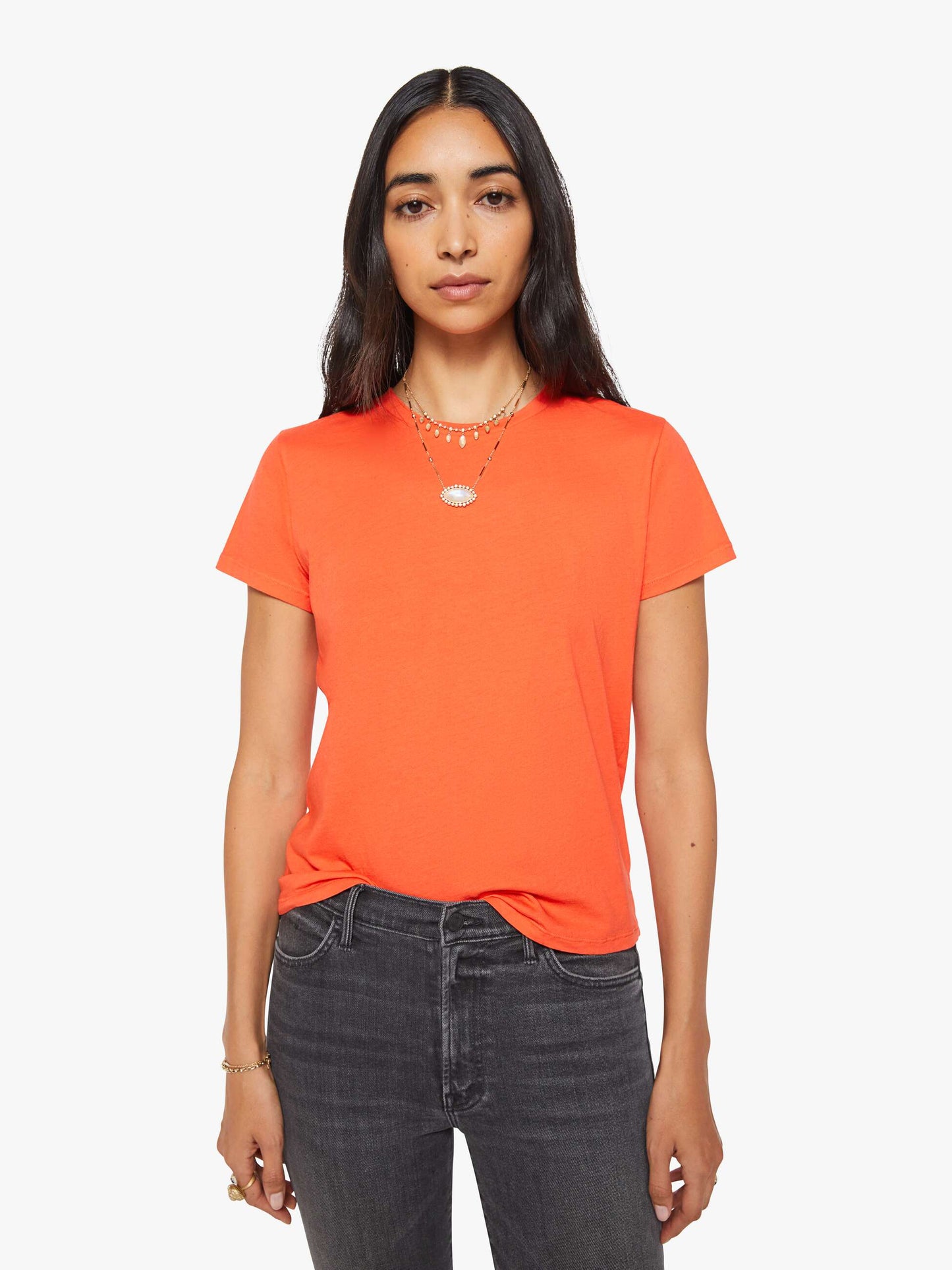 The Lil Goodie Goodie - Mandarin Red