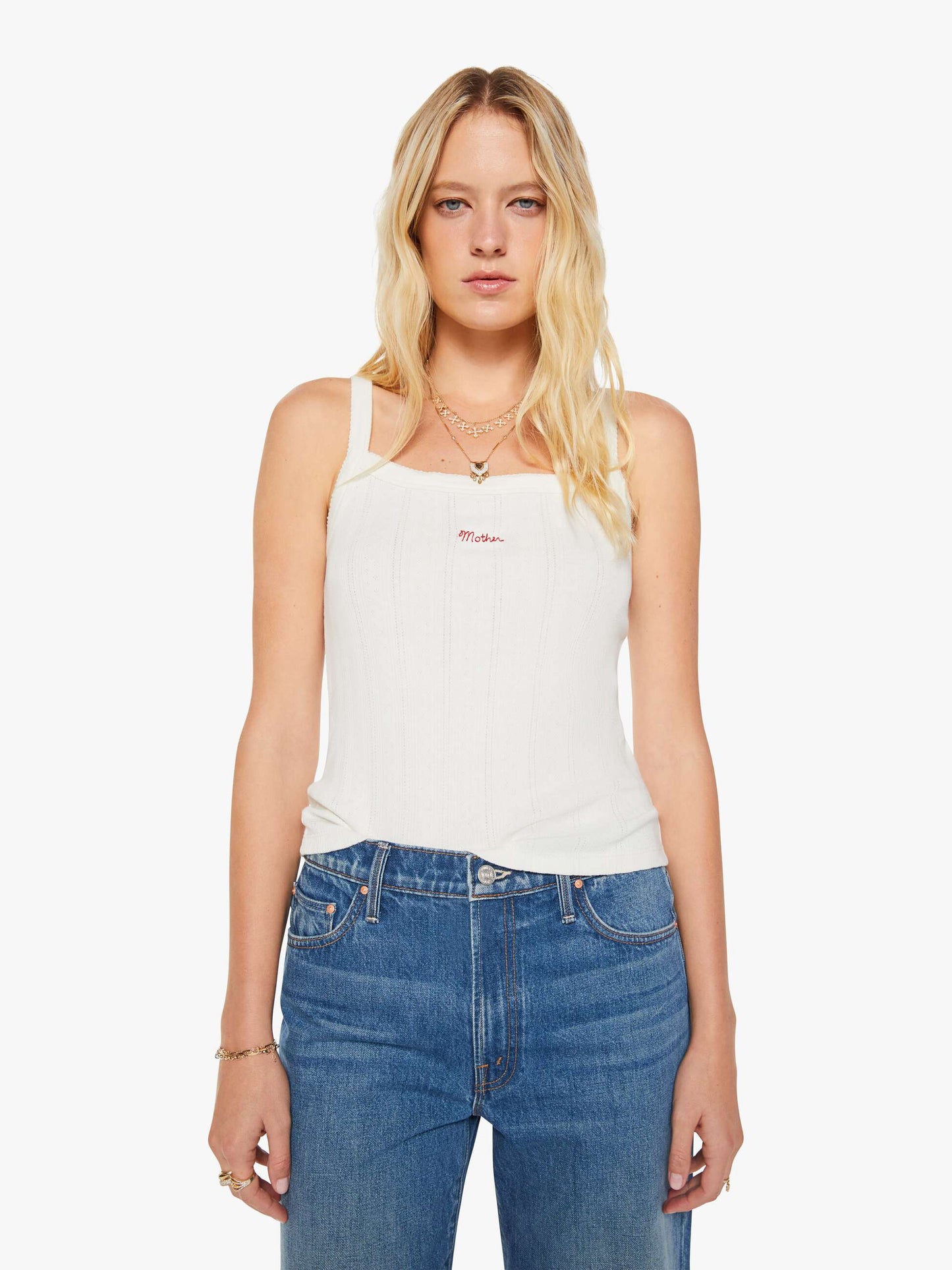 The Teeny Weeny Tank - Whisper White