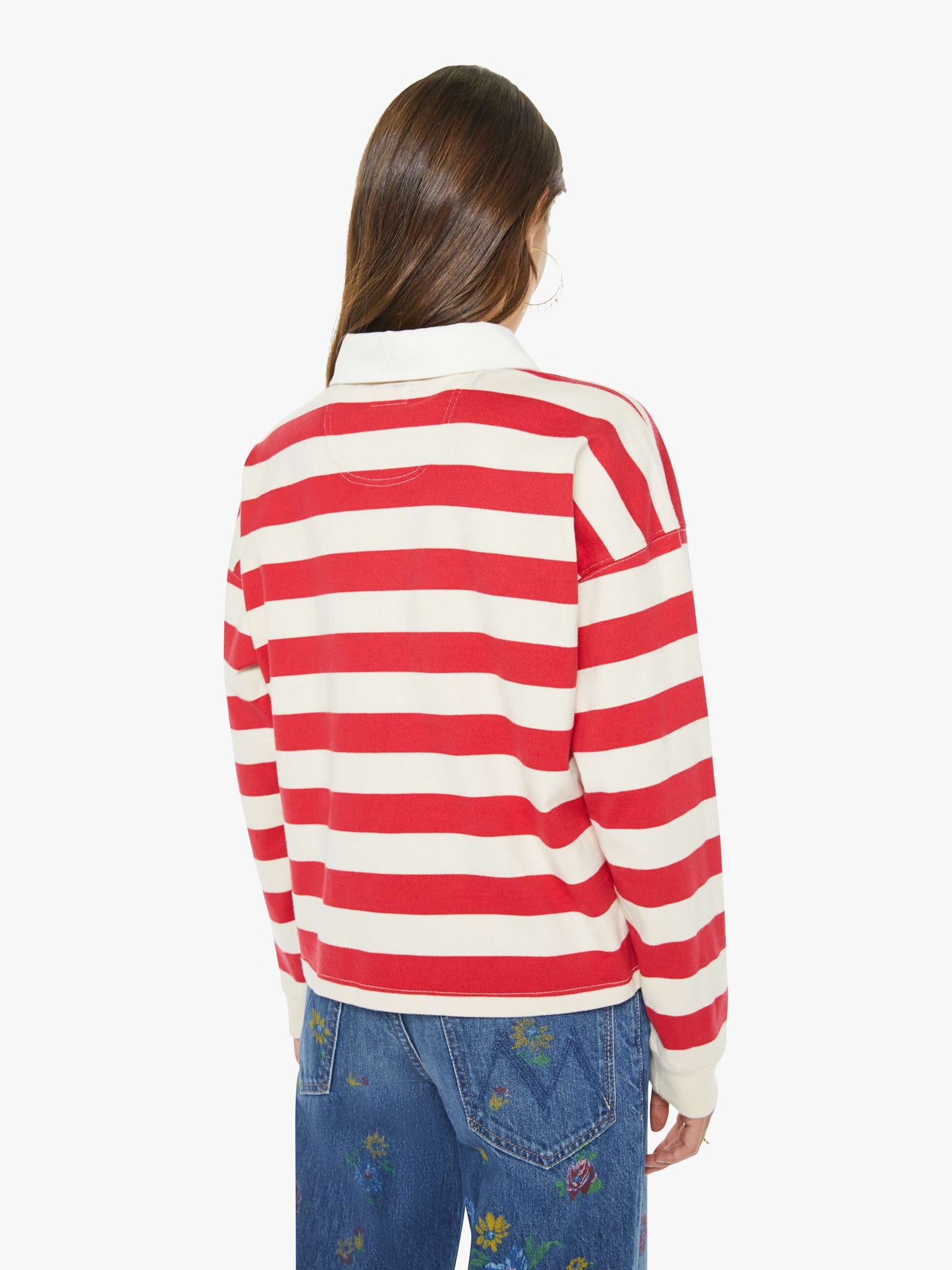 The Boxy Match - Tango Red And Cream